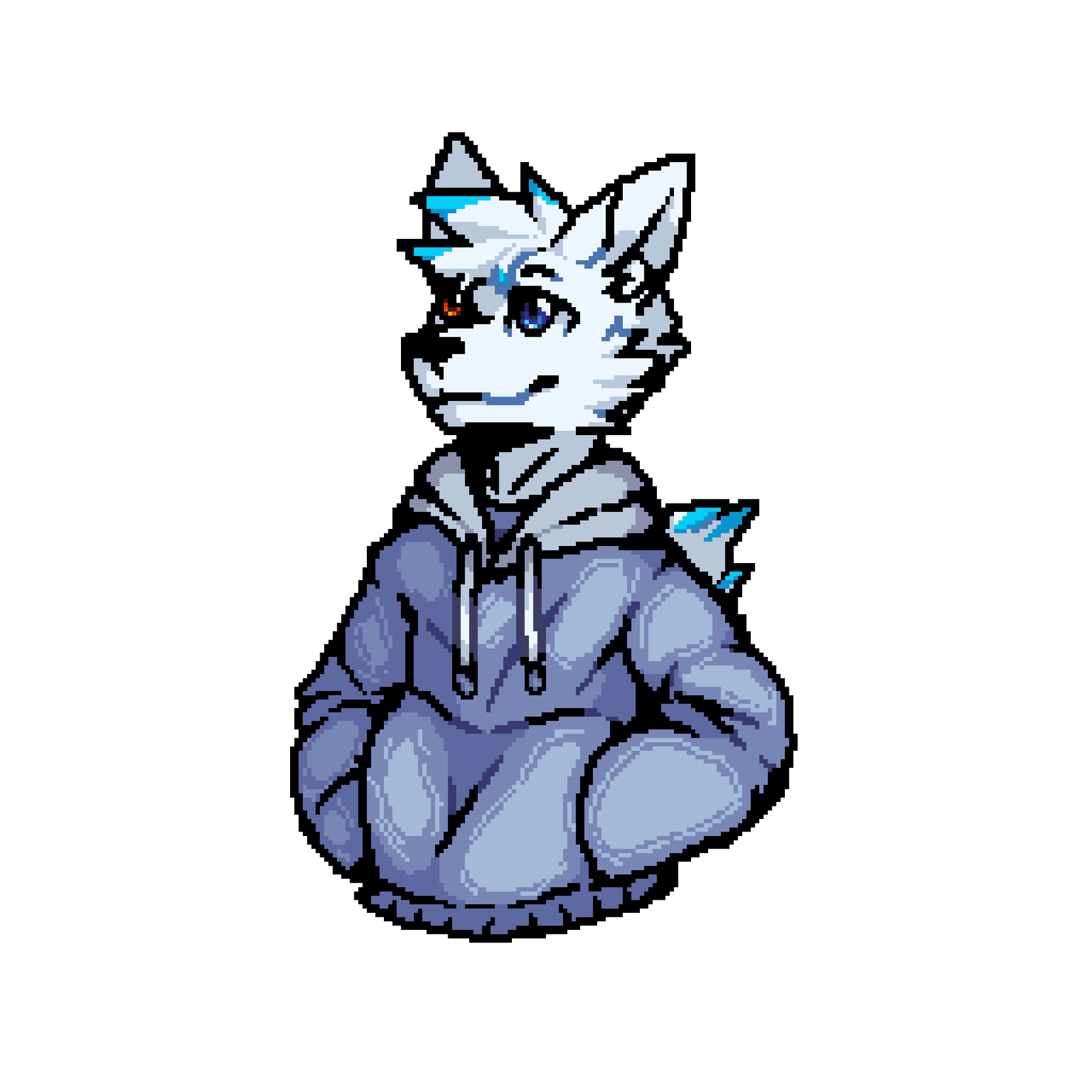 RizzyFuzz Furrsona, Created By Frezza Awoo.